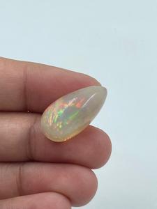 Ópalo Etíope Natural Transparente, Corte Pera, 9.86 Quilates, 11x21 mm - Product Image 3