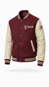 Professional Winter Varsity <b>Jacket</b> Hooded Unisex Front Logo Embroidery Patches Viral Street Style Oversized High School - Product Image 6