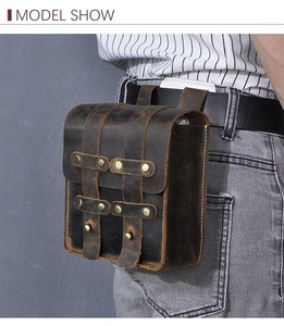 Sacs banane en cuir les plus populaires, légers, coupe décontractée, imperméables, multi-usages, bandoulière, coupe-vent, séchage rapide - Product Image 6