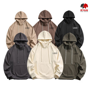 เสื้อฮู้ดดี้ผู้ชายแบบสั่งทำพิเศษ พร้อมโลโก้สั่งทำด้านหน้า ผ้าฝ้ายฟลีซ 100% ระบายอากาศได้ดี ทรงปกติ สำหรับฤดูหนาว รับผลิตแบบ ODM OEM - Product Image 6