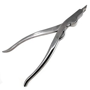 Acero inoxidable de primera calidad y duradero, este esparcidor de tres puntas de 9 pulgadas cuenta con mordazas dentadas con acción de resorte segura. - Product Image 1