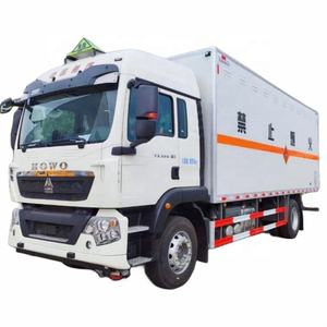 HOWO Diesel Cargo Delivery Truck 4x2 Strahl ausrüstung Transport Mini Box Van Truck zu verkaufen - Product Image 1