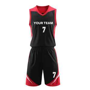 Tenue de basket-ball pour hommes avec tissu léger et doux favorisant l'agilité, la vitesse et les performances lors des activités sportives collectives - Product Image 5
