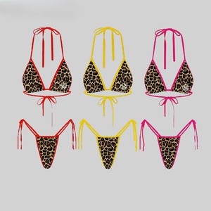 Conjunto de Bikini Sublimado Premium con Estampado Completo, Traje de Baño de Dos Piezas, Moda de Verano para Vacaciones en la Playa - Product Image 1