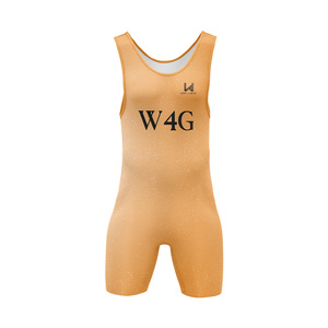 Custom Unisex MMA Wrestling Singlet Heat Transfer Printed 100% Polyester Quick Dry <b>Adjustable</b> <b>Strap</b> Scoop Neck Customizable Logo - Product Image 1