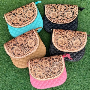 2025 bolso cruzado acolchado con entramado de diamantes de cuero mecanizado a mano de moda bolsos de hombro de diseñador de moda de cuero genuino de lujo - Product Image 4