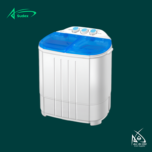 Lavadora Compacta Eléctrica de Doble Tambor Sudex XPB40, Lavadora de Ropa de Bebé para Uso Doméstico en Hogares Pequeños - Product Image 1