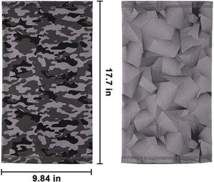 Cache-cou multifonctionnel respirant avec protection UV, logo personnalisé, bandana en polyester, cache-cou de haute qualité - Product Image 6