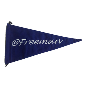 Banderines Personalizados de Fieltro No Tejido de Lujo, Bordados por Ambos Lados, con Cualquier Diseño y Tamaño, para Clubes Náuticos, Venta al Por Mayor - Product Image 2