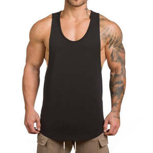 Vente en gros de débardeurs de sport personnalisés pour hommes, débardeurs de musculation, débardeurs de fitness pour hommes, débardeurs extensibles à séchage rapide - Product Image 1