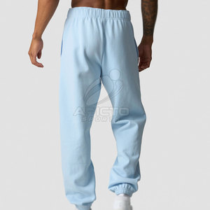 Pantalon de survêtement homme décontracté et confortable, taille mi-haute, 100% coton, ajustement élastique réglable, pour usage quotidien, look moderne et élégant - Product Image 4