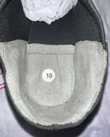 Chaussures de danse jazz en cuir pour femmes, baskets jazz à semelle souple pour enfants, avec côtés en maille extensible, semelle fendue et talon bas, confortables, en cuir de mouton