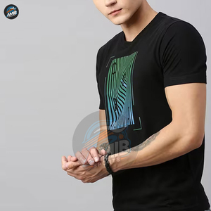 T-shirts d'été pour hommes à impression DTG, manches courtes, taille standard, col rond – Vente chaude - Product Image 2