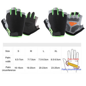 Guantes Deportivos de Gimnasio Transpirables y Ajustables de Alta Calidad con Correa para la Muñeca, Ideales para Motocross - Product Image 5