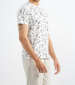 Nouveau T-shirt pull à col rond pour homme, collection été 2026, haute qualité, 275g, personnalisable avec impression et logo - Product Image 3