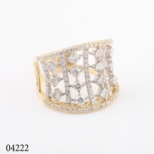 แหวนเพชรทรงดอกไม้เจียระไนแบบ Brilliant Cut ประดับเพชรเต็มวง ชุบทองคำชมพู 14K เพชรเพาะเลี้ยงในห้องปฏิบัติการ เหมาะสำหรับเป็นแหวนหมั้น แหวนแต่งงาน ของขวัญสำหรับผู้หญิง รับรองโดย IGI - Product Image 6