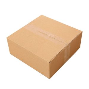 Scatole di Cartone Ondulato Giallo 100% 6x4x2 (15,2*10,2*5,1cm) per Imballaggio Express, Serigrafate con Finitura Laminata Opaca - Product Image 1