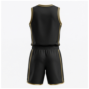 Professional mesh basketball uniform jersey and shorts team sports <b>kit</b> breathable athletic wear MALUZA INDUSTRIES - Product Image 3