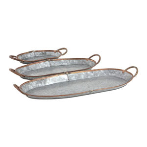 Bandeja de Servicio Galvanizada de Hierro de Primera Calidad, Estilo Decorativo, para Uso en el Hogar, Restaurantes y Bares, Precio Económico - Product Image 4