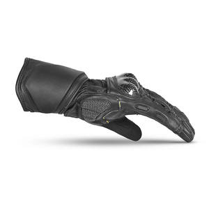 Guantes de Carreras SAAR INDUSTRIES Unisex de Cuero Vacuno Genuino con Pantalla Táctil, Impermeables, Antideslizantes, Transpirables, con Cierre de Gancho y Bucle en los Dedos - Product Image 2