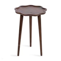 Table basse en bois moderne convertible, extensible et pliable avec pieds coniques pour salon - Vente en gros