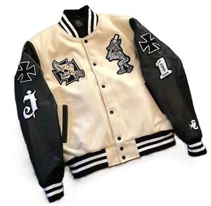 Wholesale Custom College Baseball Winter Varsity Jacket Unisex Chenille Patch Stand Collar Front Logo Casual Wool - Product Image 1