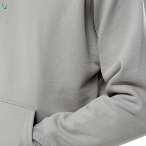 Sweat à capuche surdimensionné en molleton épais 100 % coton, doublé, sans cordon, avec logo personnalisé - Product Image 5