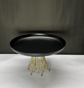 Personalized Handmade Black Metal <b>Cake</b> <b>Stand</b> Luxury Hot <b>Sale</b> Dessert Tray Best Quality Customized Metal <b>Cake</b> <b>Stand</b> <b>Cake</b> Tray - Product Image 2