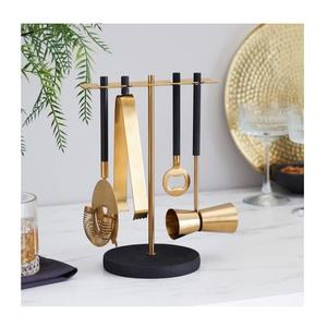 Juego de Cucharas de Café de Acero Inoxidable Premium de Seis Piezas con Mango en Forma de Corazón, Aptas para Lavavajillas, Cucharas Ranuradas para Servir y Mezclar en Bares, Ecológicas - Product Image 4