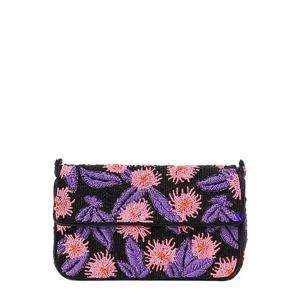 Indian Handmade Luxury <b>Crystal</b> Fashion Accessories Multicolor <b>Beaded</b> Baguette Bag Handle Durable Casual Handbag Local - Product Image 2