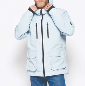 Combinaison de ski une pièce, combinaison de neige avec capuche et fourrure, imperméable, combinaison de snowboard, vêtements de sport d'hiver pour le ski - Product Image 6