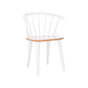 Minimalist Teak <b>Wood</b> Dining <b>Armchair</b> with Backrest Eco-Friendly Comfortable Seating for Hotel Restaurant Villa Home & Apartment - Product Image 2