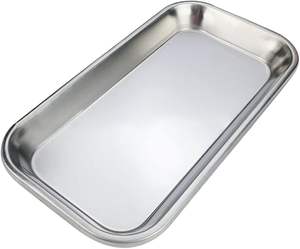 ถาดเหล็กตาข่ายคุณภาพสูงแบบใช้ซ้ำได้ ใช้พลังงานด้วยมือ ไม่มีฝาปิด ถาดผ่าตัดระดับมืออาชีพสำหรับใช้ในโรงพยาบาล - Product Image 1