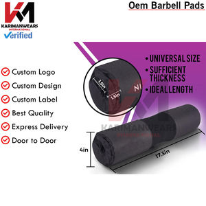 Coussin de protection en mousse haute densité réglable pour haltères, idéal pour les squats, les fentes de hanche, les exercices de renforcement du cou et des épaules en salle de sport - Product Image 4