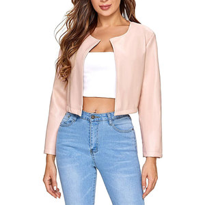 High Quality Women Leather Jacket <b>Top</b> Price Women Leather Jacket for Online Sale Made in Pakistan - Product Image 5