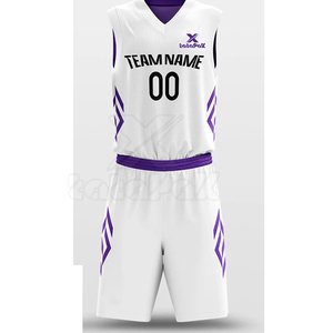 Conjunto de Uniforme de Baloncesto Reversible Personalizado para Hombre, Incluye Camiseta y Pantalones Cortos de Secado Rápido para Deportes de Equipo - Product Image 6