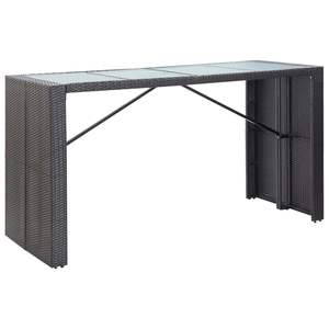 Conjunto de Bar para Jardín Negro - Product Image 2