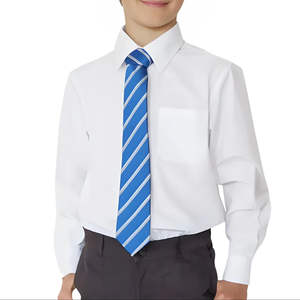 Camisas de Uniforme Escolar Unisex OEM al por Mayor, Camisa de Vestir de Manga Larga para Niños y Niñas, Ropa Formal para Estudiantes, Proveedor de Uniformes Escolares de BD - Product Image 1
