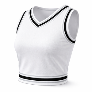 Maillot de sport en maille personnalisé de qualité supérieure pour uniformes de cheerleading - Fabricant en gros avec faible MOQ - Product Image 3