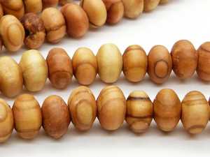 Tasbih Ecológico de Madera Redonda Pulida para Decoración Religiosa del Hogar - Product Image 5