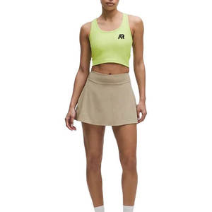 Débardeur pour femme avec jupe, structure simple, design uni, facile à porter - Product Image 2