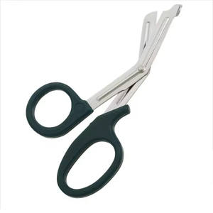 Ciseaux à pansements manuels en acier inoxydable, ciseaux à traumatisme professionnels, réutilisables, durables, pour clinique médicale, chirurgie, premiers secours - Product Image 4