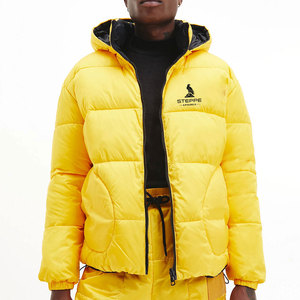 High Quality Hooded Men's Stylish Eco-Friendly Breathable Puffer <b>Jacket</b> with Front Logo <b>Winter</b> <b>Jacket</b> in <b>Cheap</b> Price - Product Image 3
