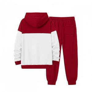Conjunto Deportivo Informal de Talla Grande para Hombre y Mujer, Sudadera con Capucha y Pantalones de Chándal con Cintura Elástica, Ropa Deportiva Urbana - Product Image 3