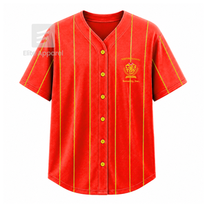 T-shirt personnalisé de la sororité NSPDK, logo brodé sur le devant, couleur rouge et or, manches courtes, polyester, pour femme, vêtements grecs. - Product Image 1