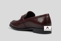Mocassins habillés pour hommes à enfiler, en cuir synthétique et cuir verni, chaussures élégantes pour le bureau et les occasions spéciales