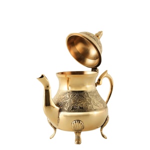 Customized Engraved Stainless Steel Arabic Dallah for Coffee Pot <b>Tea</b> Pot with Large Capacity Coffee <b>Kettles</b> for Office or Home - Product Image 2