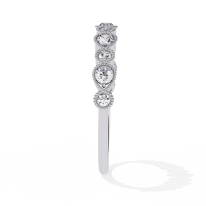 Platinum Round Brilliant Cut Diamond <b>Ring</b> GIA Certified Women's Classic Engagement Jewelry - Product Image 4