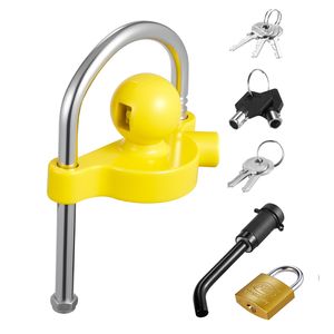 Kit Lucchetto Antifurto Rinforzato per Gancio Traino con Chiavi di Bloccaggio a Sfera, Adatto per Ganci da 1 7/8 pollici, 2 pollici, 2 5/16 pollici - Product Image 1