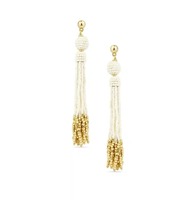 Pendientes de lujo hechos a mano con cuentas de semillas de primera calidad – Pendientes de tuerca de diseñador para fiesta, para mujer, disponibles para la venta